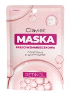 Clavier maska ​​na tvár proti vráskam s retinolom