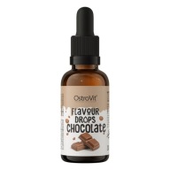 OstroVit Aroma prídavná látka do jedla čokoláda 30 ml Kvapky s príchuťou BEZ CUKRU