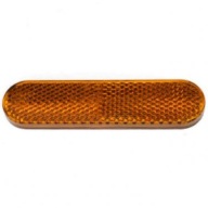 BOČNÝ REFLEKTOR ORANŽOVÝ 96x24mm 1 ks kolobežka