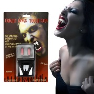 UPÍRSKE FANGS zubami umelá krv HALLOWEEN upír