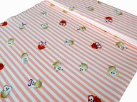 MG TK záves SATIN LOSOS ZVIERATÁ 145cm pol