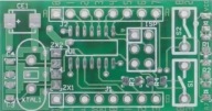 Tiymini84 - minimodul od Ttiny24, AVT1706 PCB