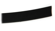 Teplom zmršťovacia bužírka 25mm čierna 1m