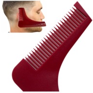 HREBEŇOVÁ ŠABLÓNA PRE STYLING brady a fúzov