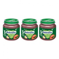 Banány, jablká a bobuľové ovocie po 5. mesiaci 3x125g Bobovita