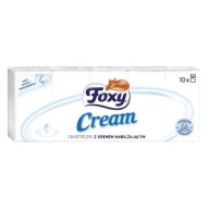 Foxy krémové hygienické obrúsky s hydratačným krémom 10 x 9 ks