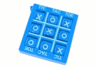 Hra Tic-Tac-Toe 4,5 cm modrá