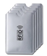 5 x RFID puzdro proti krádeži na tokenové karty