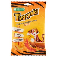 Kukuričné ​​lupienky Tigers s príchuťou karamelu 70 g