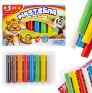 Plastelína 8 farieb INSPIRIA diagram