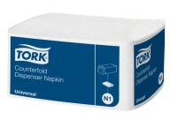 N1 Tork Counterfold biele dávkovacie obrúsky