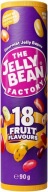 Jelly Bean Factory Fruit Beans 18 príchutí Fruit Jelly Tube 90g
