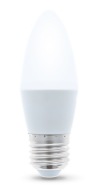 LED žiarovka, veľký závit, sviečka E27, 3W 3000K