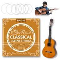 PROFESIONÁLNE MÄKKÉ KLASICKÉ GITAROVÉ STRUNY THE ROSE RX-C30