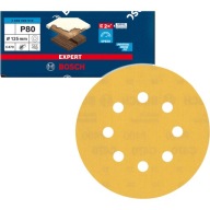 Brúsny papier na suchý zips 125mm GR.80 BOSCH EXPERT pre brúsku GEX