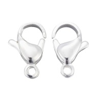 Spona z nehrdzavejúcej ocele Spona s homárom Spona s homárom strieborná 12 mm 5ks