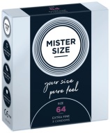MISTER SIZE 64 nasadené kondómy obvod 3 ks