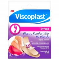 Náplasti Viscoplast Comfort Mix na odreniny chodidiel