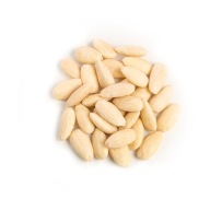 BLANŠOVANÉ MANDLE, lúpané, prírodné, 250g