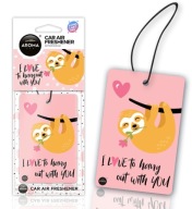 Aróma vôňa do auta Love Sloth Raspberry