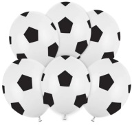 Súprava balónov Futbal Futbal Narodeniny 6 ks.
