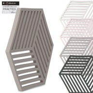 Podšálka Hrnčeky Hrnčeky Coaster Grey Silicone