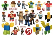 Umývateľné tetovanie pre deti ROBLOX CG351