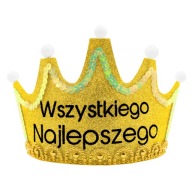 Všetko najlepšie k narodeninám zlatá ledová korunka