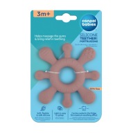 Silikónové hryzátko Canpol Baby s cvočkami Starfish 80/307