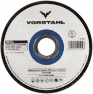 PLOCHÉ KOVOVÉ REZNÉ KOTOUČE 125x1,0mm VORSTAHL