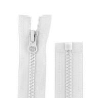 ČLENKOVÝ Zips #5 - 30 CM - BIELY