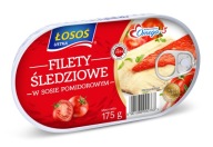 Filety z lososa v paradajkovej omáčke Ustka z lososa 0,175 kg