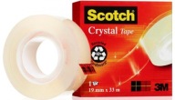 KANCELÁRSKA LEPICÍ PÁSKA SCOTCH CRYSTAL 19mm x 33m