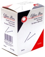 KANCELÁRSKE ŠTINKY, strieborné, 24mm, balenie 50g, titánové, VYSOKÁ KVALITA