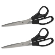 Kancelárske nožnice Nožnice 21cm Čierna Nerez x2