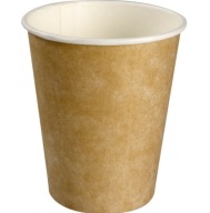 PAPIEROVÉ ŠÁLKY NA KÁVU, HORÚCE A STUDENÉ NÁPOJE, 250ml DUBAJ, 50 kusov