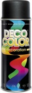 DECO COLOR lak 400ml MATNÁ čierna RAL 9005