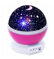 PROJEKTOR STARS NOČNÁ LAMPA ROTAČNÝCH HVIEZD