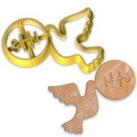 COOKIE cutter, host, COMMUNION, holubica