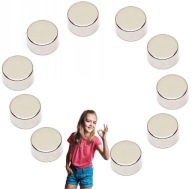 NEODYMOVÉ MAGNETY 5x3 mm 10 ks. okrúhly valec SILNÝ