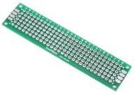 Univerzálna dlažba 20x80mm, obojstranný laminát 1,6mm, rozteč otvorov 2,54mm