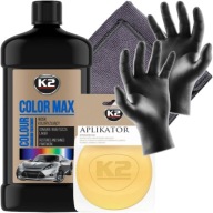 K2 COLOR MAX 500ML ČIERNY FARBACÍ VOSK ReMA