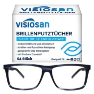 Visiosan Čistiace obrúsky na okuliare 54 ks