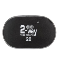 Záplata oválna trubica 2-cestná T-20BK 160x100mm TECH