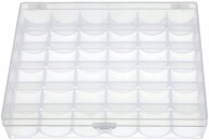 Organizér box kontajner 36 priehradiek 275x175x46 36 priehradiek prázdnych