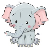 NÁLEPKA NA OKENNÉ ZRKADLO SKLO SLON ZOO SAFARI