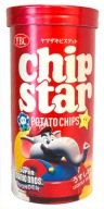 Čipsy Super Mario Collab: Chip Star Mild Salt jemne solené 45g YBC Japan