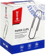 MemoBe Spony na papier okrúhle 33 mm 100 ks