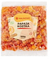 KANDIDOVANÁ PAPAYA KOCKA 500g SUŠENÁ PAPAYA KOCKA PREMIUM KVALITY