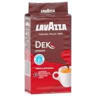Lavazza Dek Intenso mletá káva bez kofeínu 250g
